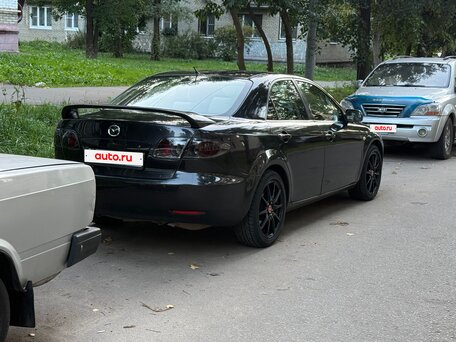 2003 Mazda 6 I (GG), чёрный, 620000 рублей, вид 4