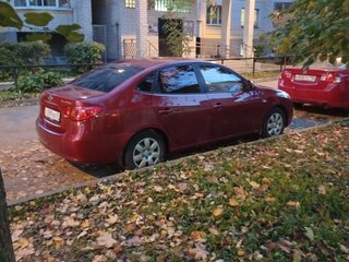 2008 Hyundai Elantra IV (HD), красный, 400000 рублей, вид 3