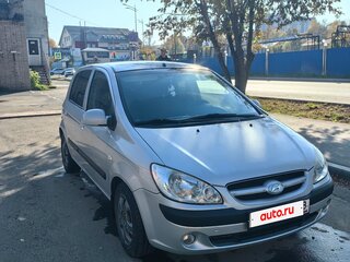 2007 Hyundai Getz I Рестайлинг, серебристый, 490000 рублей, вид 1