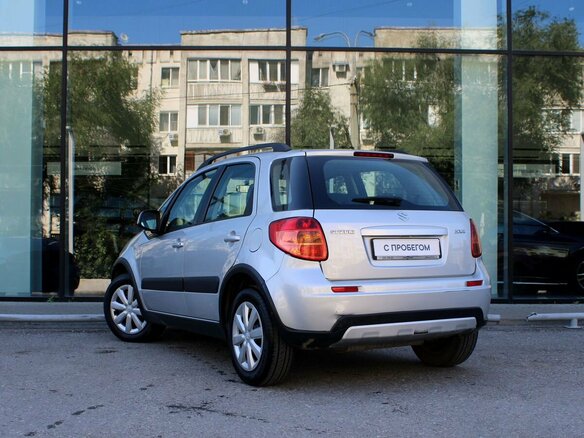 2010 Suzuki SX4 I (Classic) Рестайлинг, серебристый, 635000 рублей - вид 6