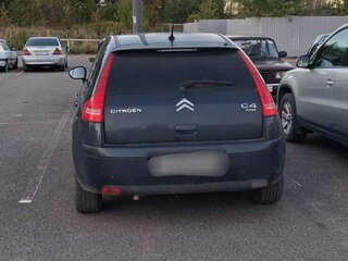 2010 Citroen C4 I Рестайлинг, синий, 370000 рублей, вид 4