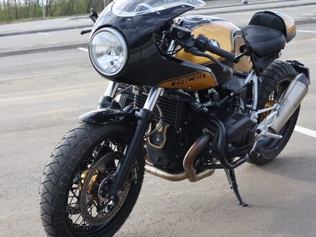 2019 BMW R Nine T Racer, золотистый, 1550000 рублей, вид 3