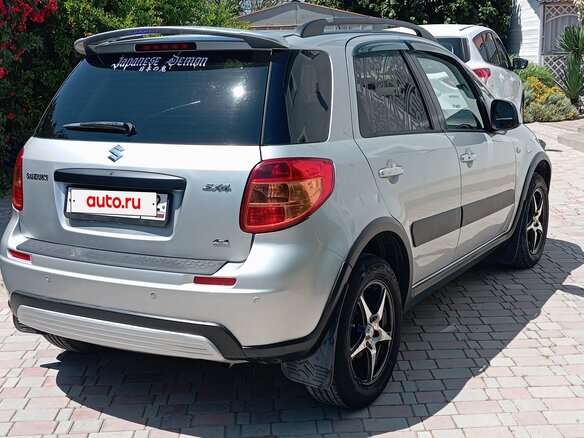 2008 Suzuki SX4 I (Classic), серебристый, 760000 рублей - вид 8