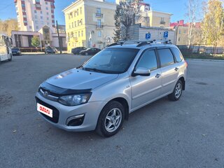 2014 Lada (ВАЗ) Kalina II, серебристый, 450000 рублей, вид 2