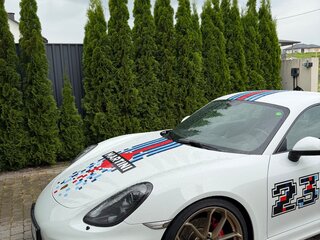 2013 Porsche Cayman S II (981), белый, 4450000 рублей, вид 4