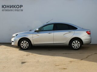 2021 Lada (ВАЗ) Vesta I, серебристый, 1129000 рублей, вид 2