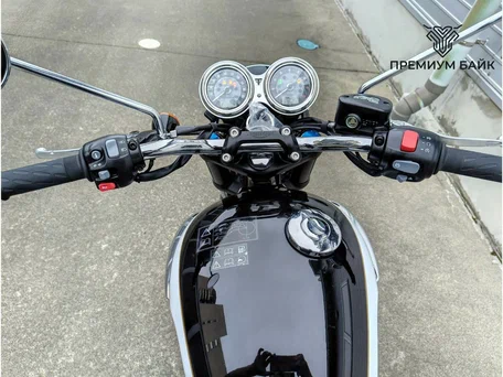 2026 Triumph Bonneville T100, чёрный, 1149000 рублей, вид 5