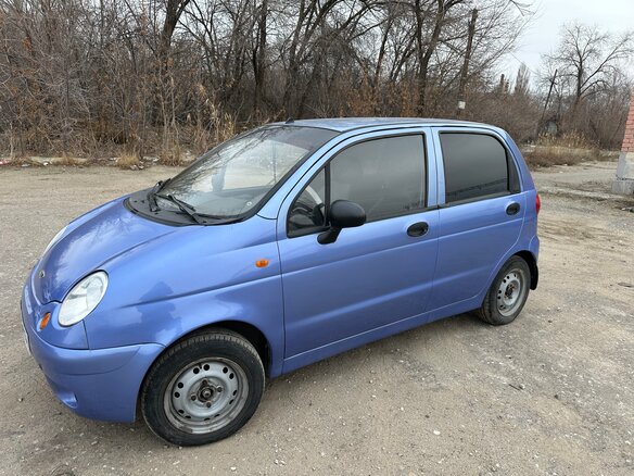 2008 Daewoo Matiz I Рестайлинг, голубой, 270000 рублей - вид 3