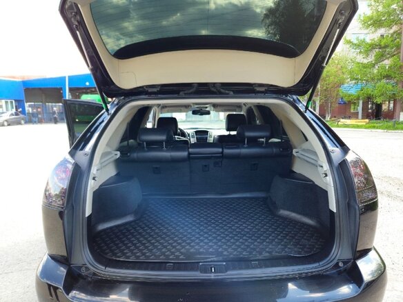 2007 Lexus RX 350 II Рестайлинг, чёрный, 1550000 рублей - вид 10