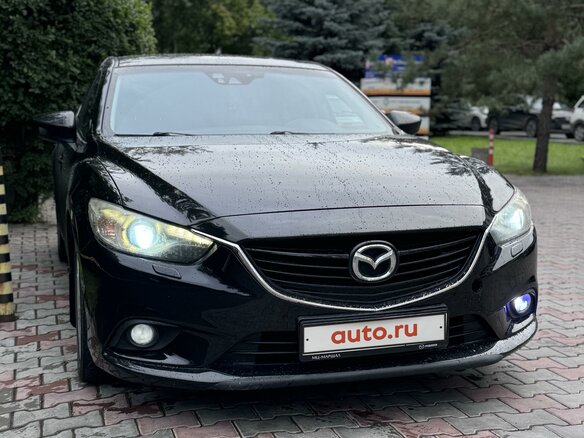2012 Mazda 6 III (GJ), чёрный, 1800000 рублей - вид 1