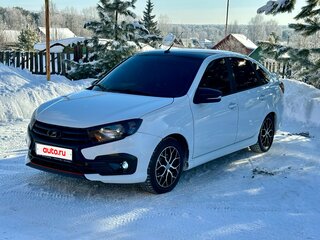 2023 Lada (ВАЗ) Granta Drive Active I Рестайлинг, белый, 985000 рублей, вид 3