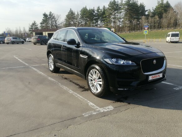 2018 Jaguar F-Pace I, чёрный