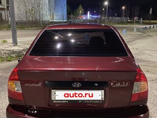2007 Hyundai Accent ТагАЗ II, красный, 500000 рублей, вид 3