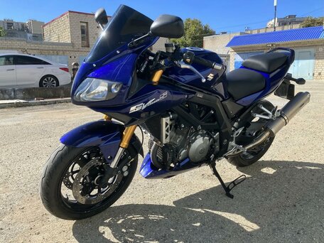 2005 Suzuki SV 1000, синий, 400000 рублей, вид 1