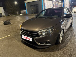 2016 Lada (ВАЗ) Vesta I, коричневый, 850000 рублей, вид 5