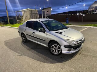 2007 Peugeot 206, серебристый, 215000 рублей, вид 1
