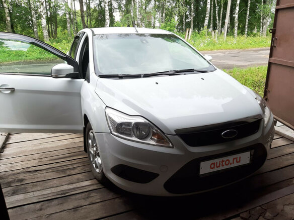 2008 Ford Focus II Рестайлинг, белый
