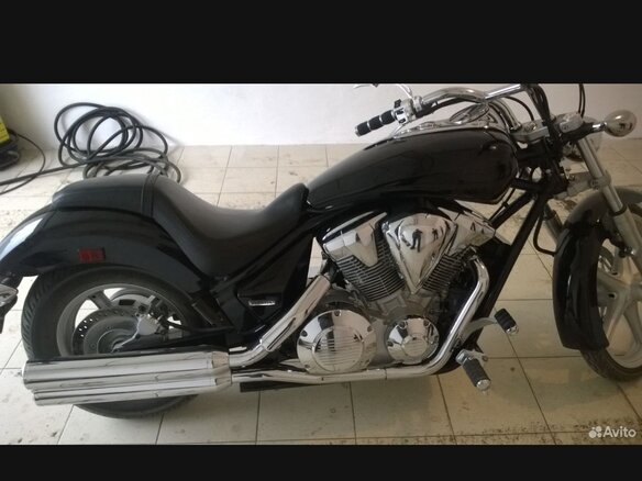 2010 Honda VT 1300CS Sabre, чёрный, 900000 рублей - вид 2