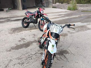 2024 Kayo Basic TT125, белый, 70000 рублей, вид 1