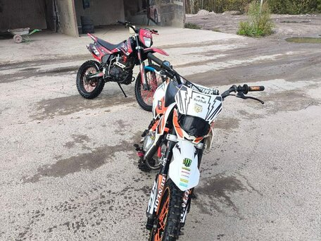 2024 Kayo Basic TT125, белый, 70000 рублей, вид 1