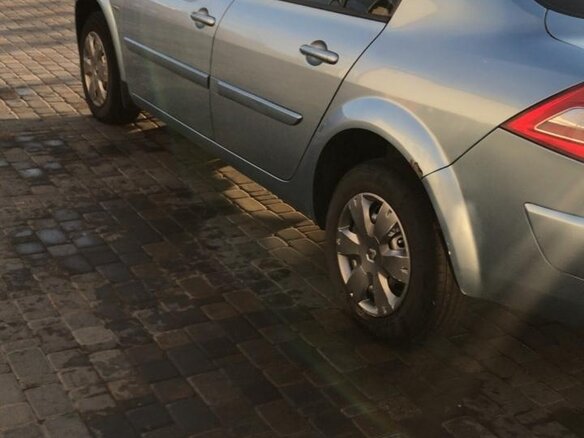 2008 Renault Megane II Рестайлинг, голубой, 420000 рублей - вид 5