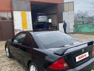 2001 Honda Civic VII, чёрный, 320000 рублей, вид 4