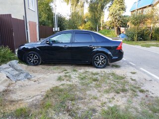 2011 Ford Focus II Рестайлинг, чёрный, 550000 рублей, вид 3