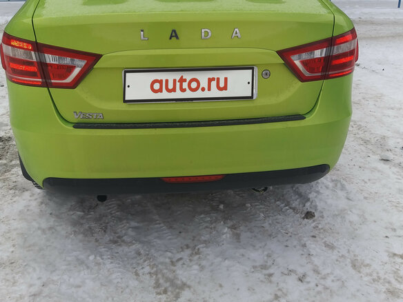 2016 Lada (ВАЗ) Vesta I, жёлтый - вид 4