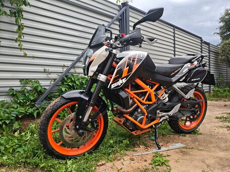 2015 KTM 390 Duke, оранжевый, 370000 рублей, вид 3