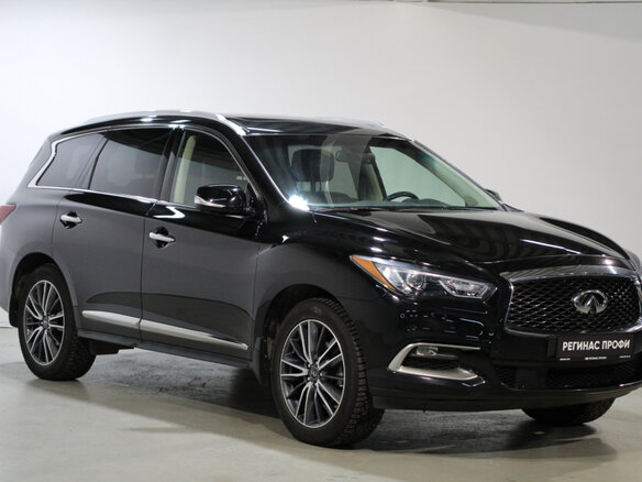 2018 Infiniti QX60 I Рестайлинг, чёрный - вид 2