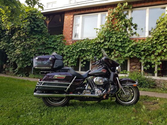 2004 Harley-Davidson Electra Glide, оранжевый, 900000 рублей - вид 15