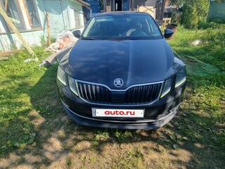 2017 Skoda Octavia III (A7) Рестайлинг, чёрный, 1399000 рублей, вид 2