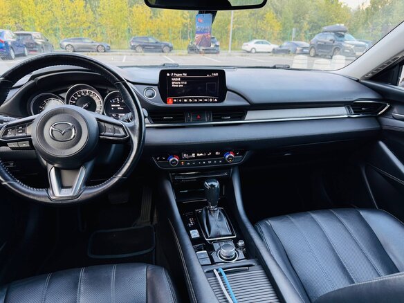 2018 Mazda 6 III (GJ) Рестайлинг 2, синий - вид 7