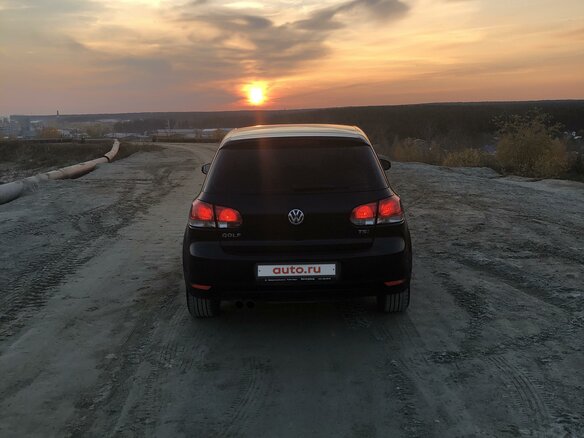 2011 Volkswagen Golf VI, синий - вид 6