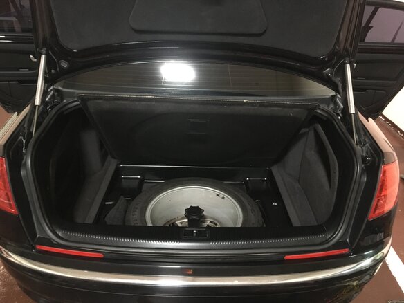 2006 Audi A8 II (D3) Рестайлинг, чёрный - вид 12