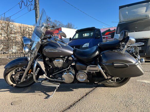 2008 Yamaha XV 1700 Road Star, серый, 850000 рублей - вид 20