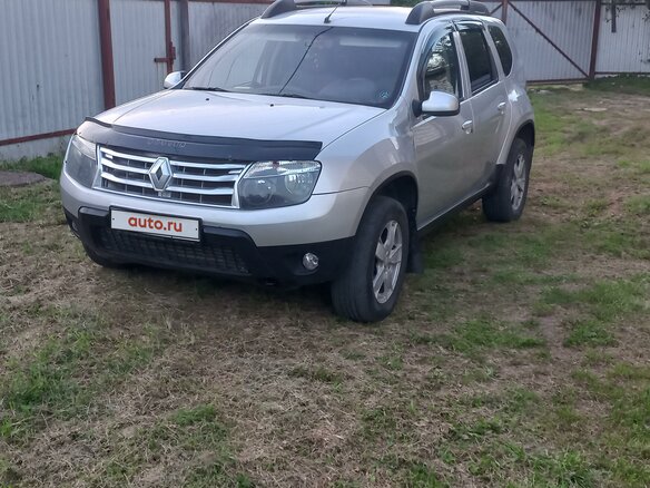 2012 Renault Duster I, серебристый, 1100000 рублей