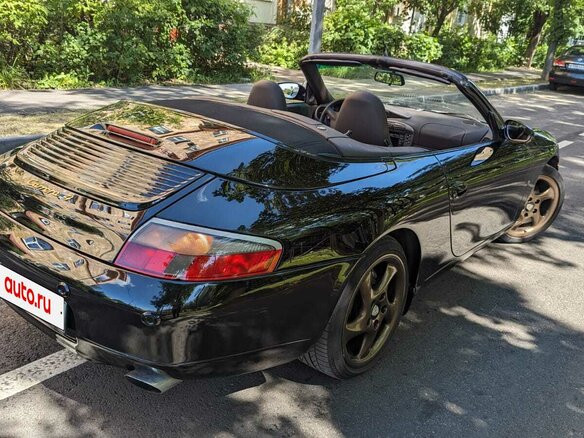 1998 Porsche 911 Carrera 4 V (996), чёрный, 2900000 рублей - вид 7