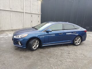 2018 Hyundai Sonata VII (LF) Рестайлинг, синий, 1800000 рублей, вид 1