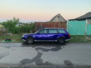 2002 Audi A6 II (C5) Рестайлинг, синий, 750000 рублей, вид 4