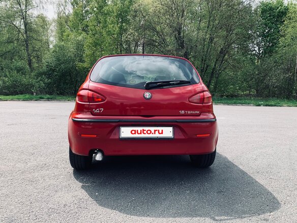 2002 Alfa Romeo 147 I, красный, 660000 рублей - вид 6