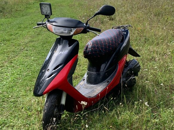 2006 Honda Dio, чёрный, 40000 рублей - вид 2