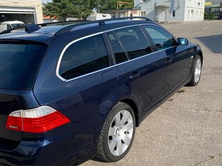 2008 BMW 5 серии 520d V (E60/E61) Рестайлинг, синий, 900000 рублей, вид 3