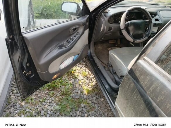 2002 Daewoo Leganza, чёрный, 145000 рублей - вид 10