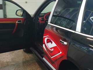 2004 Porsche Cayenne S I (955), чёрный, 750000 рублей, вид 3