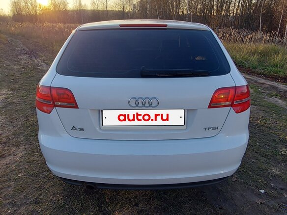 2012 Audi A3 II (8P) Рестайлинг 2, белый - вид 5