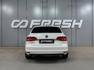 2015 Volkswagen Jetta VI Рестайлинг, белый, 1089000 рублей, вид 4