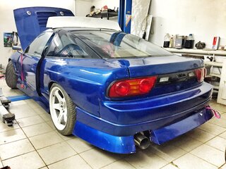 1989 Nissan 180SX, синий, 2800000 рублей, вид 5