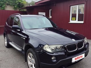 2006 BMW X3 30i I (E83) Рестайлинг, синий, 800000 рублей, вид 3