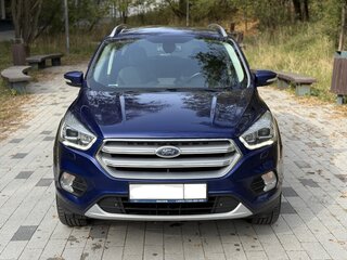 2017 Ford Kuga II Рестайлинг, синий, 1760000 рублей, вид 3
